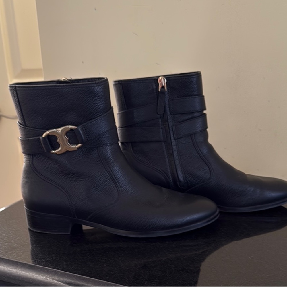 Tory Burch Black Ankle Boots